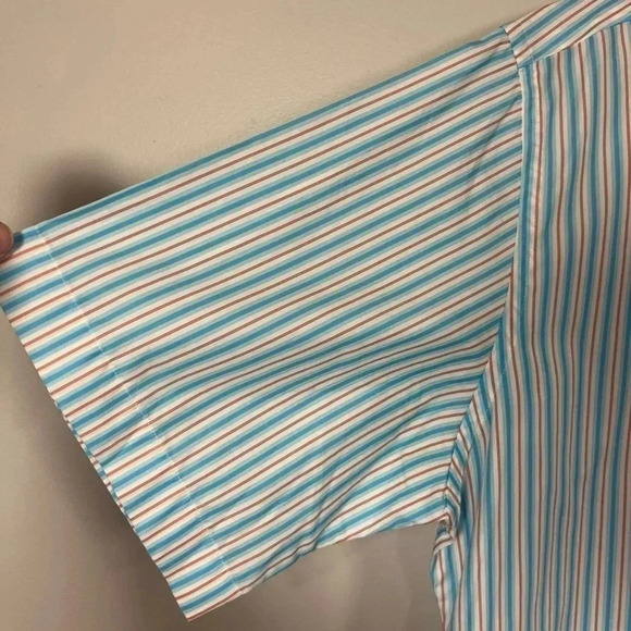 Peter Millar, Men's Short Sleeve Button Down Size Large - Picture 2 of 6